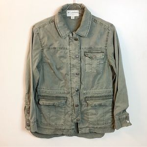 Anthropologie Lightweight Utility Jacket by Marrakech - Green - S